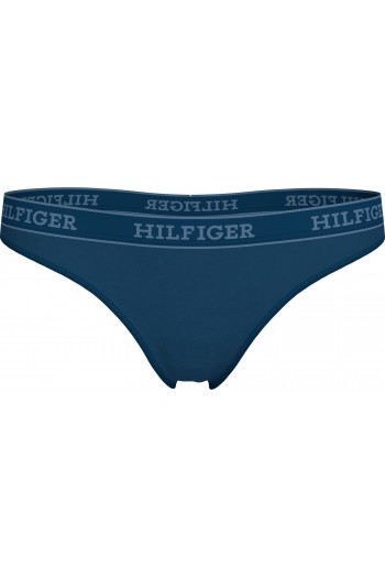 Tommy Hilfiger UW0UW05539-C3J, Γυναικείο Κυλοτάκι Thong, DEEP INDIGO